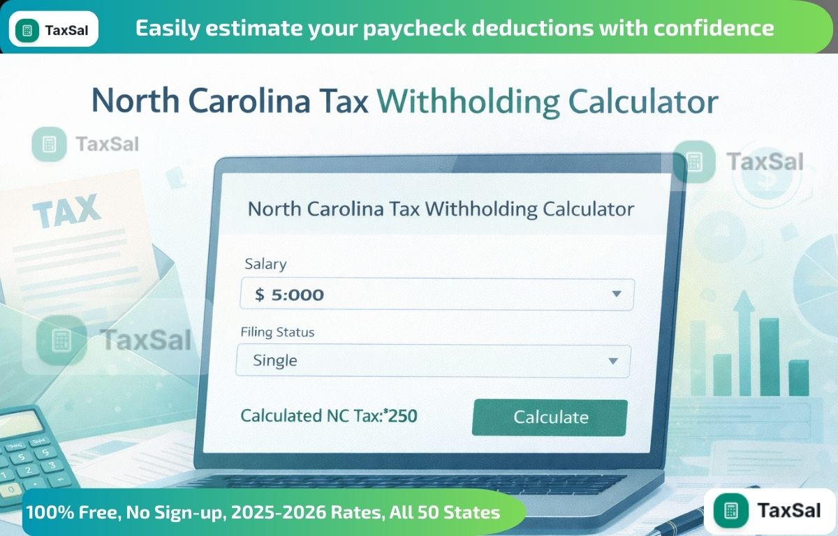 How to Use the North Carolina Tax Withholding Calculator for Precise Deductions