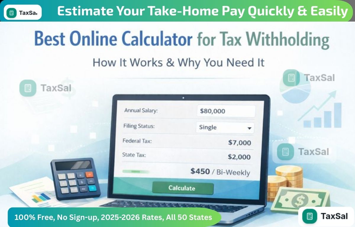 Best Online calculator for tax withholding - How It Works & Why You Need It