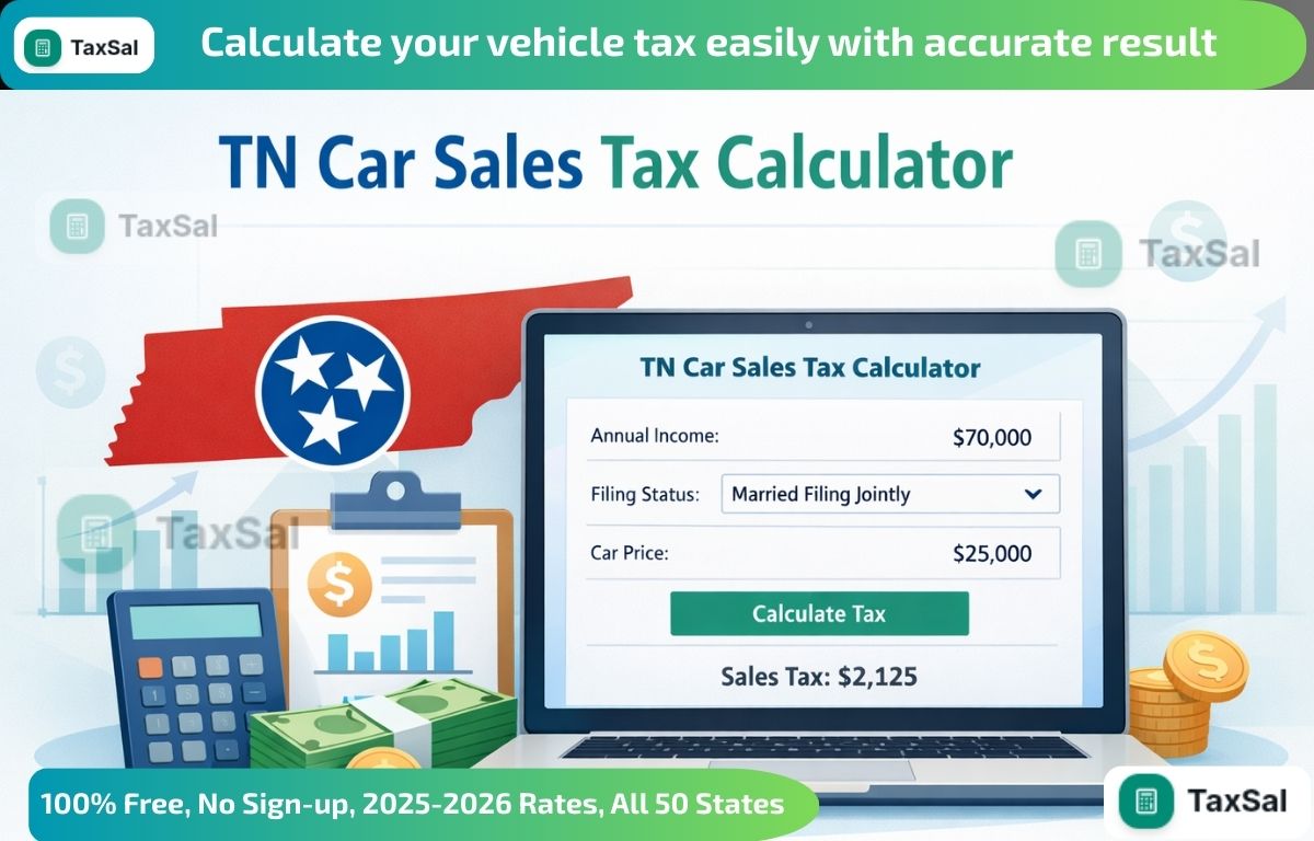 TN Car Sales Tax Calculator – Instantly Calculate Accurate Vehicle Taxes 