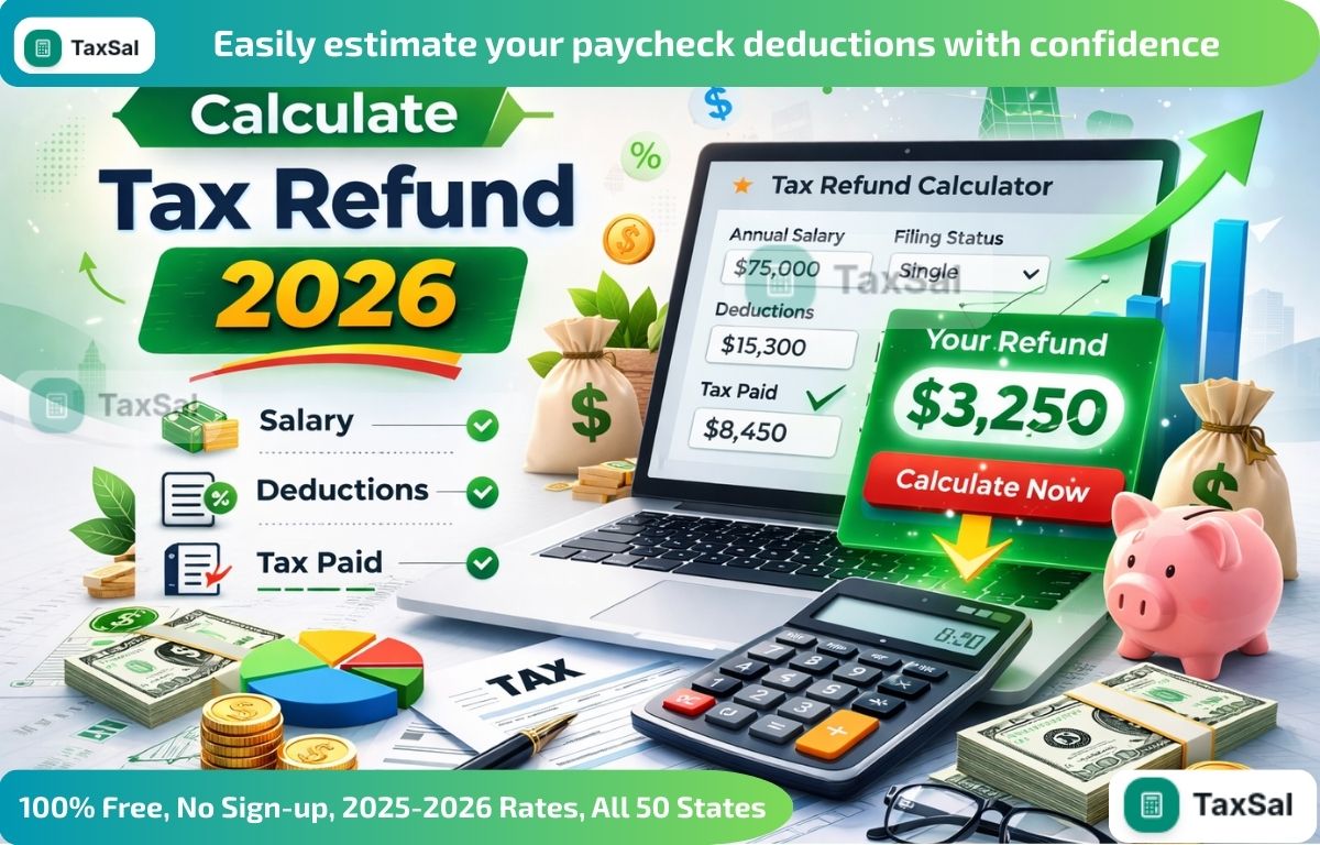 How to Calculate Your Tax Refund in 2026 (Step-by-Step Guide)